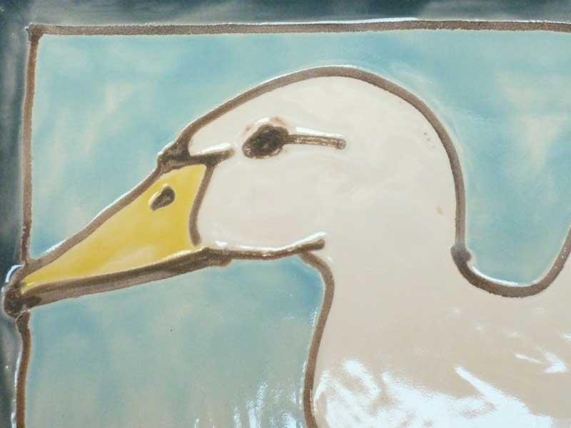 Small duck tile panel